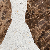 Terrazzo BIG, Marble: BROWN