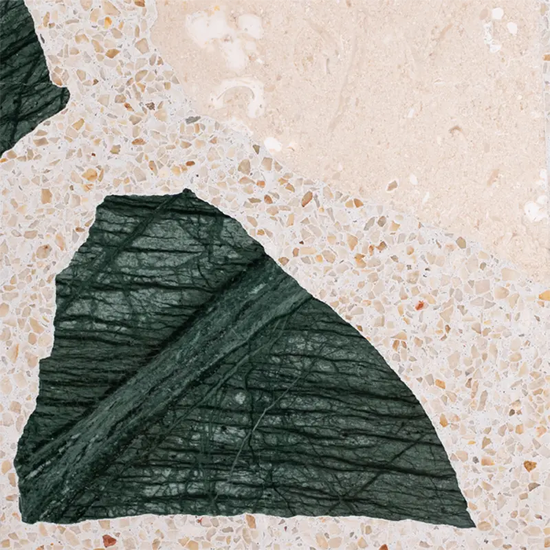 Large-N GREEN-CREAM M1-CREAM-KW 15x15cm